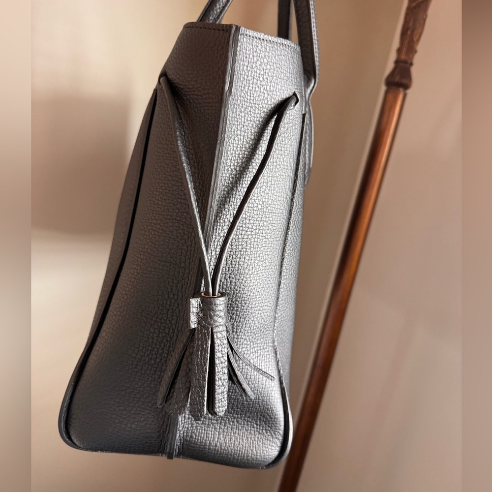 Longchamp Black Leather Tote Bag - Picture 4 of 13